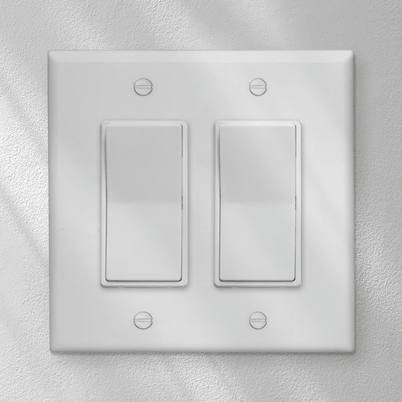 Single Pole Wall plate 2gang Single Pole Wall plate 2gang